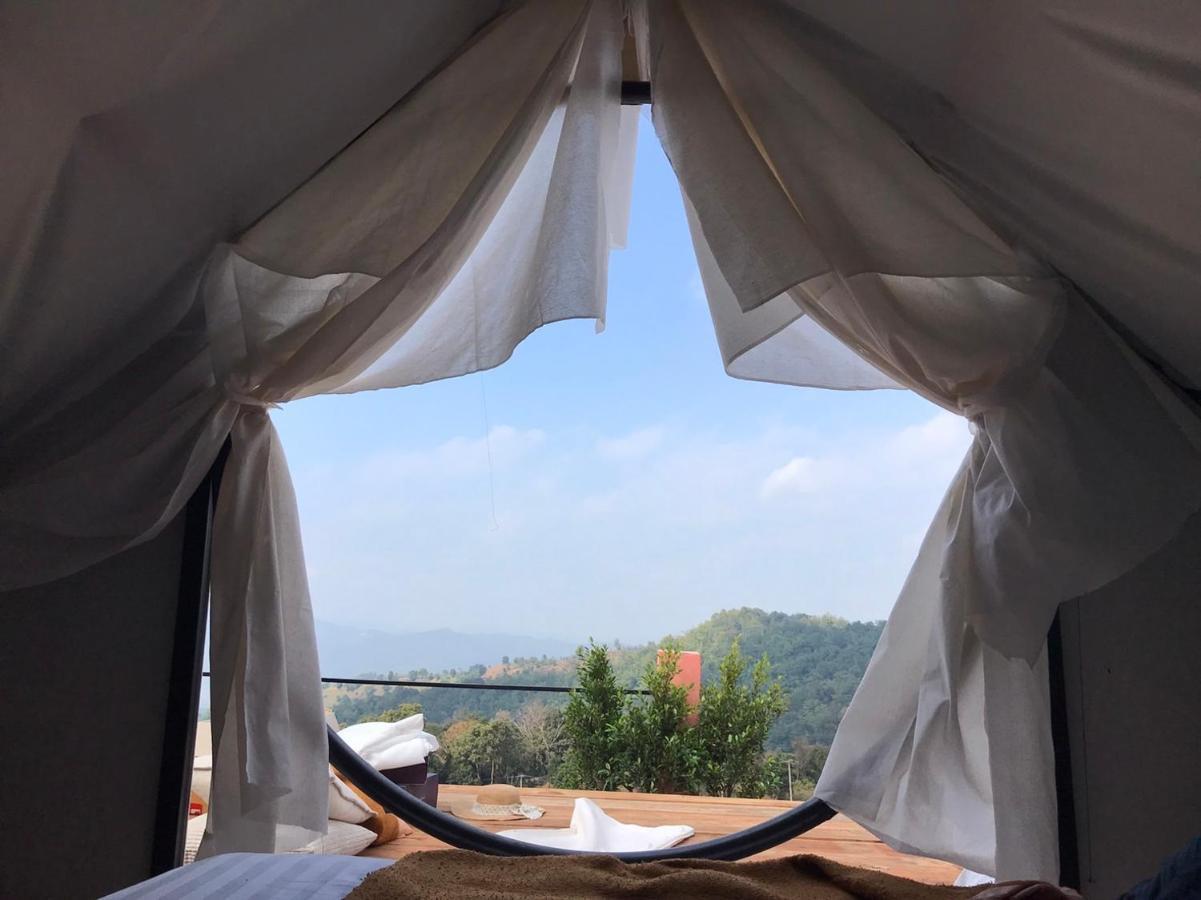 Terre Terrace Glamping - Doichang Ban Huai Khai Exteriör bild
