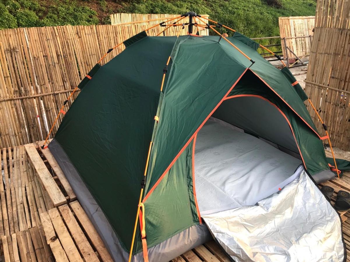 Terre Terrace Glamping - Doichang Ban Huai Khai Exteriör bild